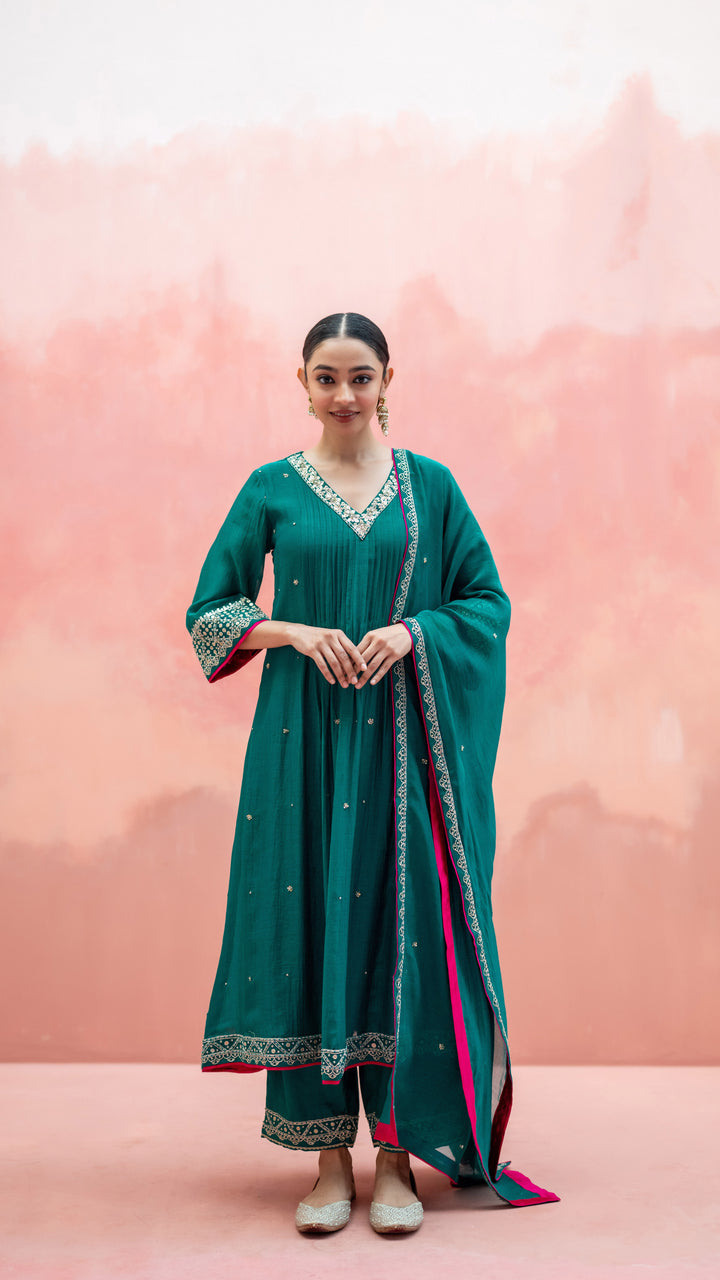 Sitara A-Line Kurta Set