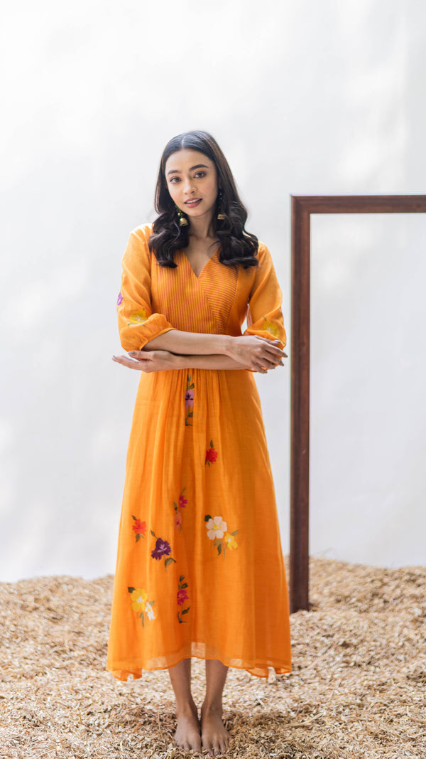 Zooni Tunic Set (Narangi)