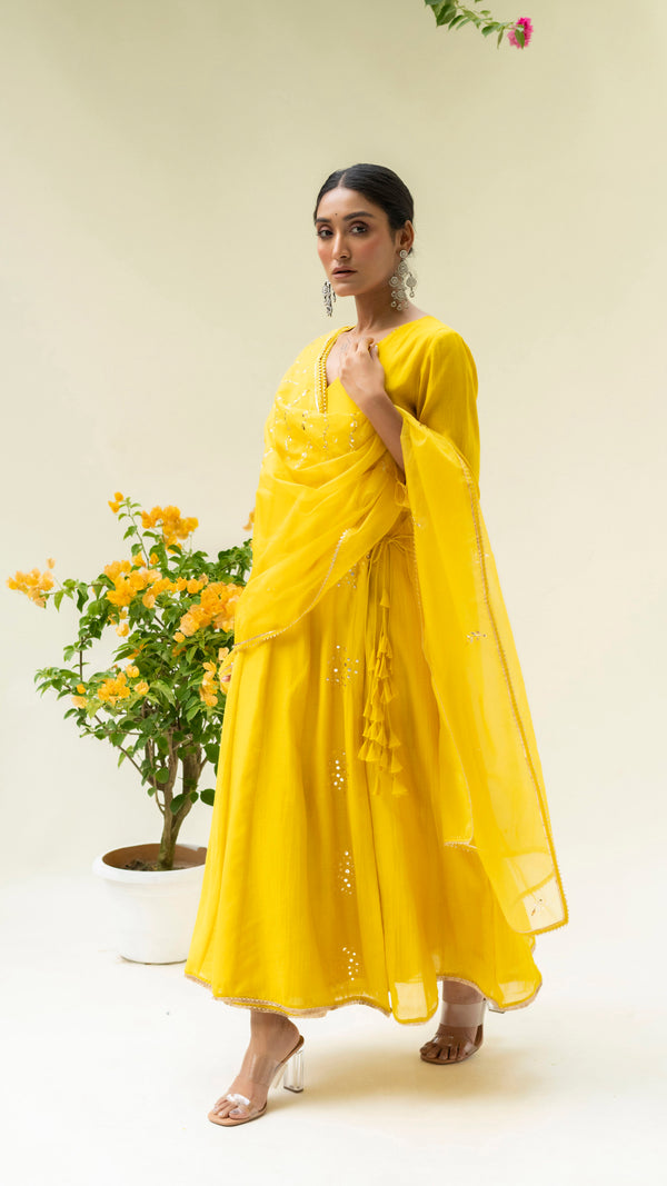 Muskat Angrakha Set (Tuscany Yellow)